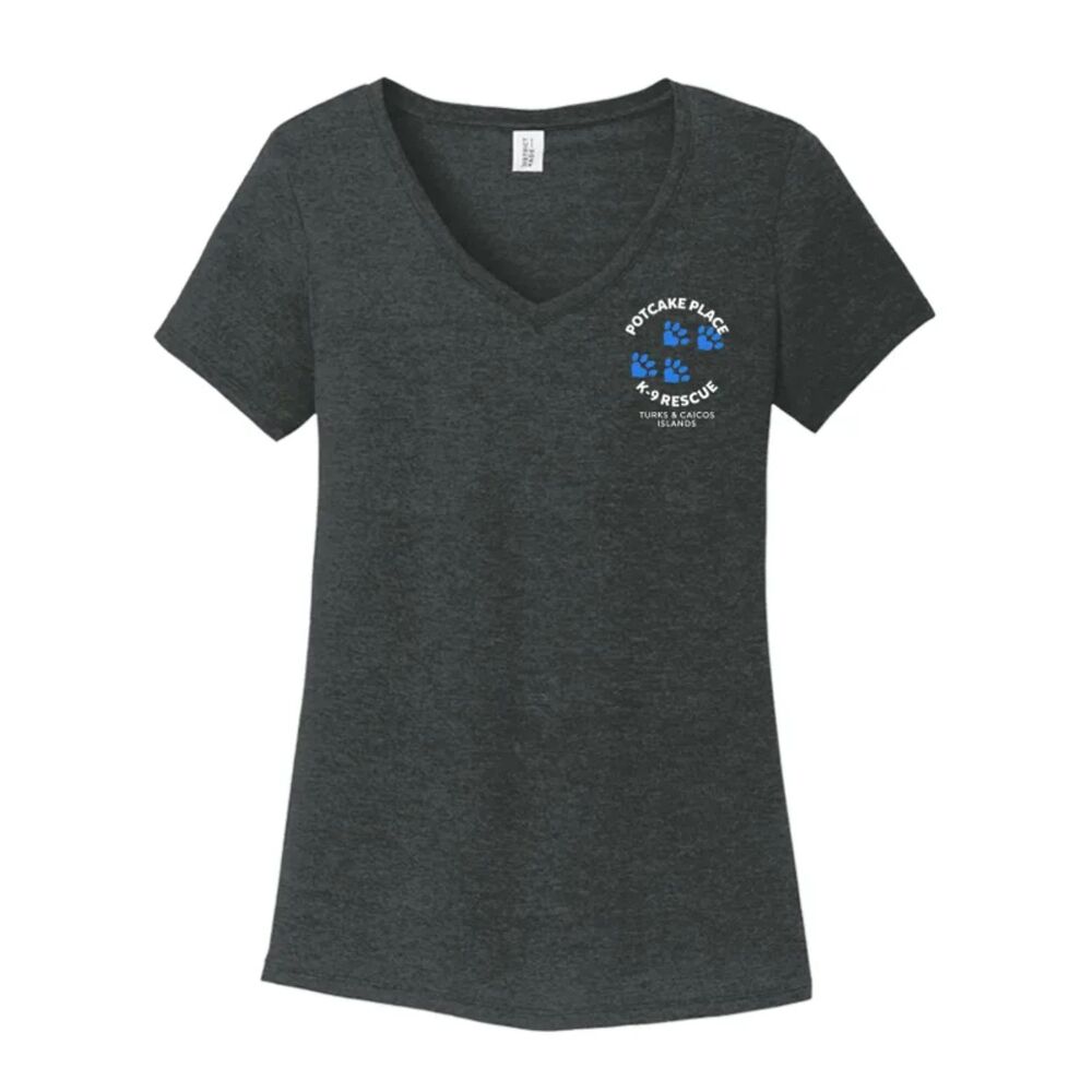Potcake Place K9 Rescue - Women's V-Neck T-shirt (NEW) (M)